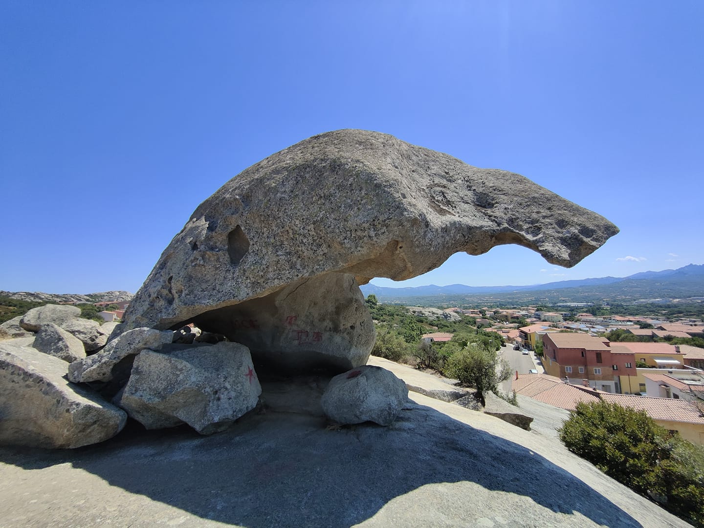 Roccia il fungo Arzachena