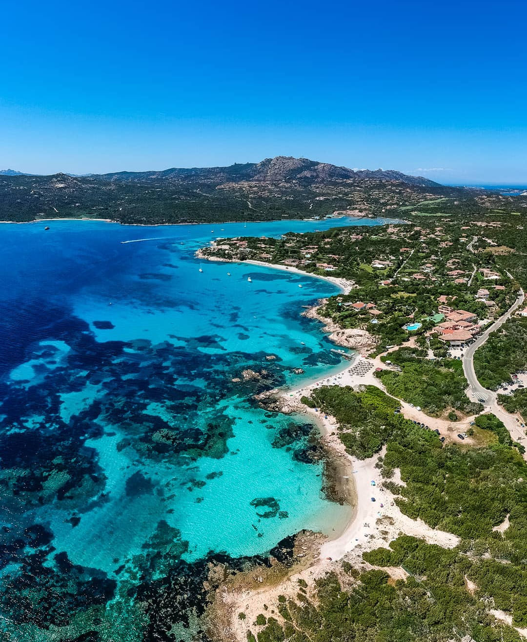 Spiagge riparate dal maestrale in Costa Smeralda